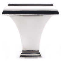 Traditional Knob, 1-3/8" x 1-3/8", Polished Nickel alt 0