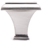 Traditional Knob, 1-3/8" x 1-3/8", Brushed Nickel alt 2