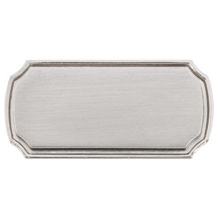 Transitional Knob, 1-11/16" x 27/32", Brushed Nickel alt 0
