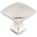Transitional Knob, 1-5/16" x 1-5/16", Polished Nickel alt 0