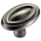 Traditional Knob, 1-11/16" x 1-1/16", Antique Nickel alt 0