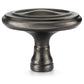 Traditional Knob, 1-11/16" x 1-1/16", Antique Nickel alt 0