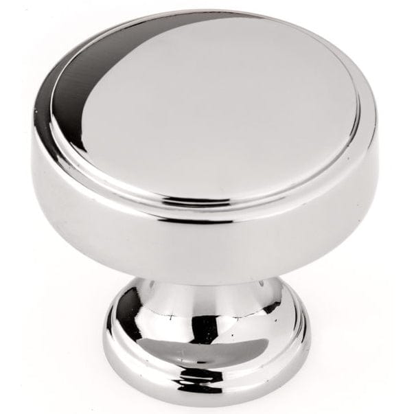 Transitional Knob, 1-9/16" D, Polished Nickel alt 0