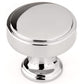 Transitional Knob, 1-9/16" D, Polished Nickel alt 0