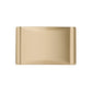 Traditional Knob, 1-3/8" x 25/32", Satin Brass alt 0