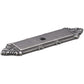 Traditional Backplate for Knob, 4-3/16" x 1-3/32", Pewter alt 0