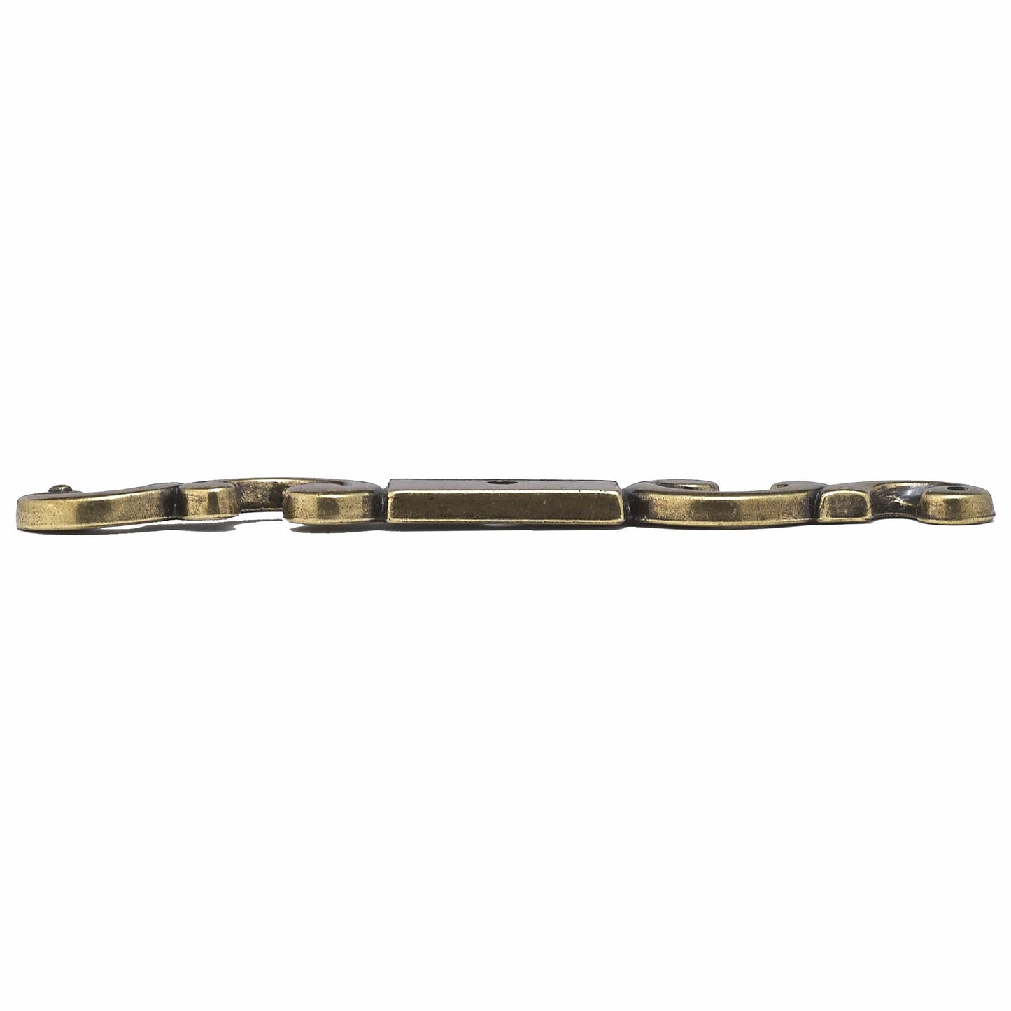Traditional Backplate for Knob, 5-1/4" x 5/8", Burnished Brass alt 0