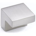 Contemporary Knob, 31/32" x 31/32", Brushed Nickel alt 0