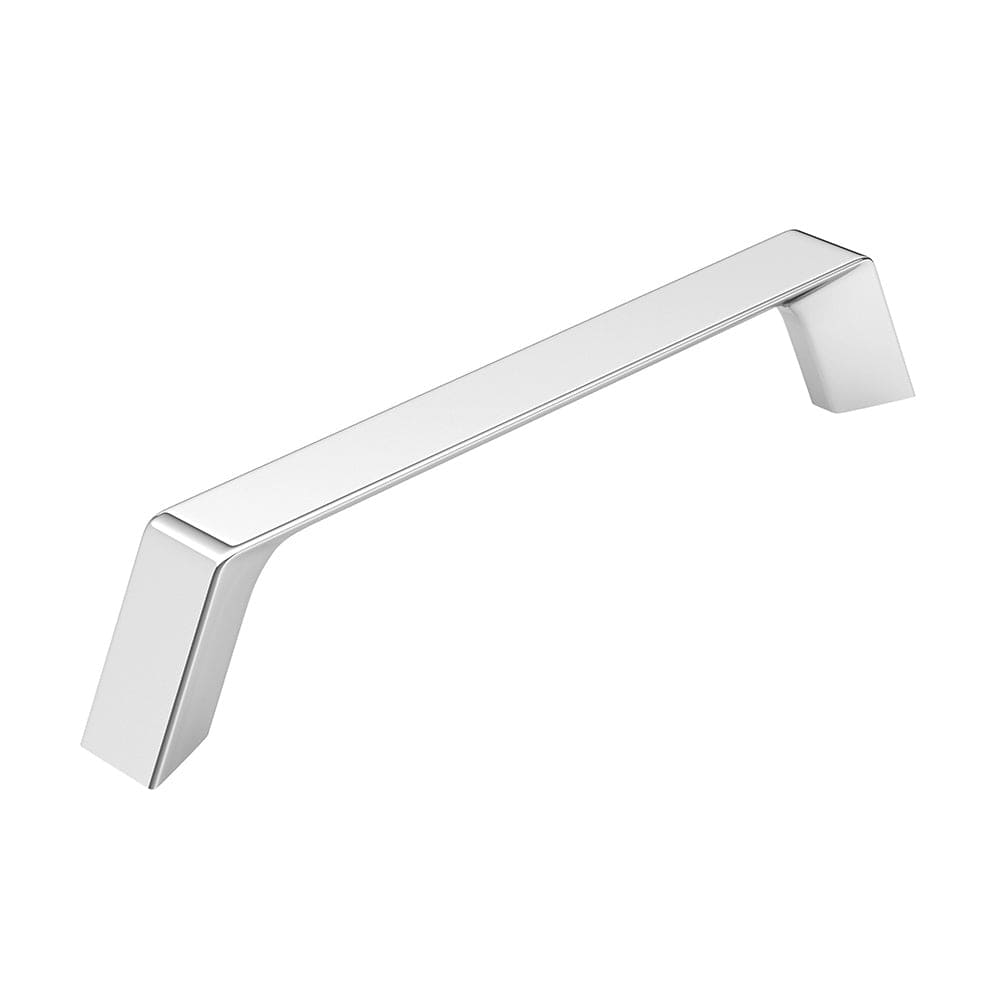 Contemporary Pull, 5-1/16" Center-to-Center, Chrome