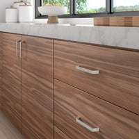 Contemporary Pull, 5-1/16" Center-to-Center, Brushed Nickel