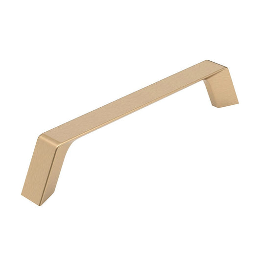 Contemporary Pull, 5-1/16" Center-to-Center, Champagne Bronze