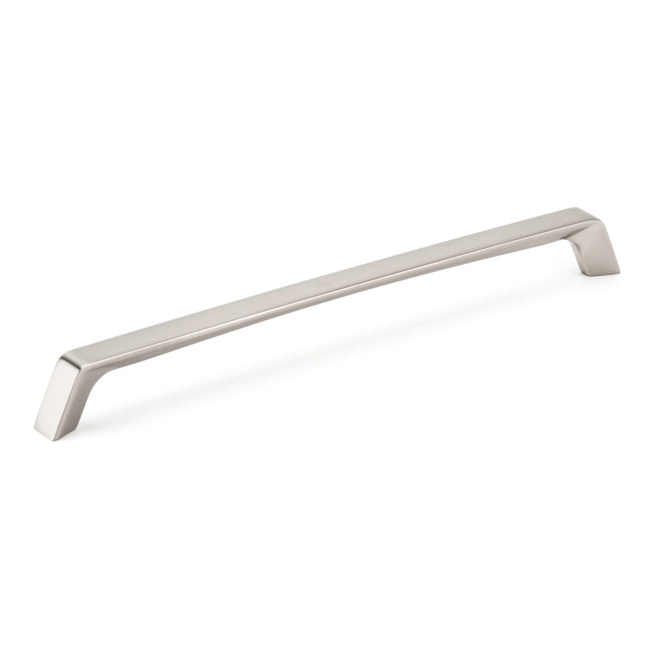 Contemporary Pull, 10-1/8" Center-to-Center, Brushed Nickel alt 0
