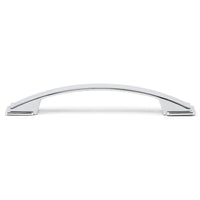 Contemporary Pull, 5-1/16" Center-to-Center, Chrome alt 0