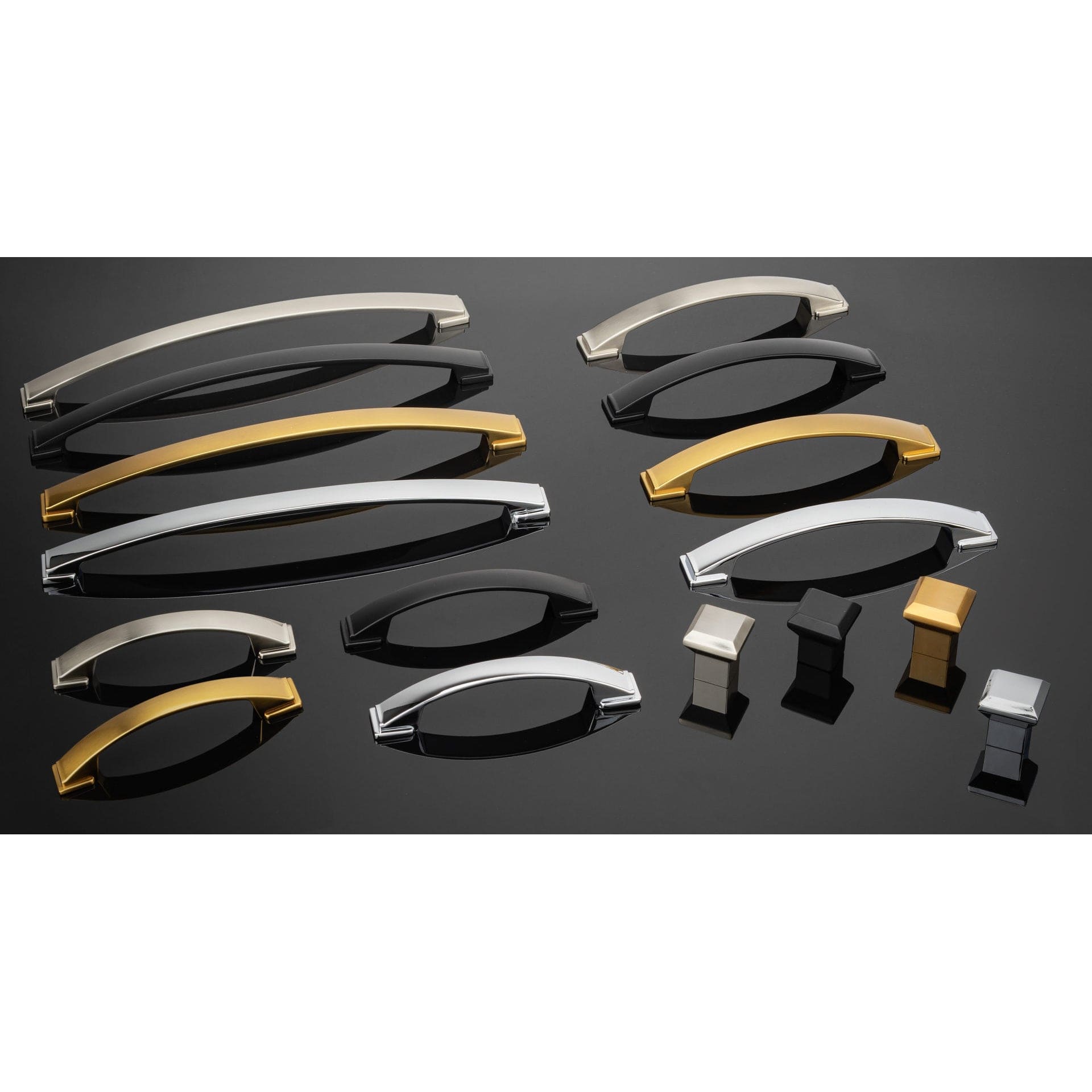 Contemporary Pull, 6-5/16" Center-to-Center, Matte Black alt 0