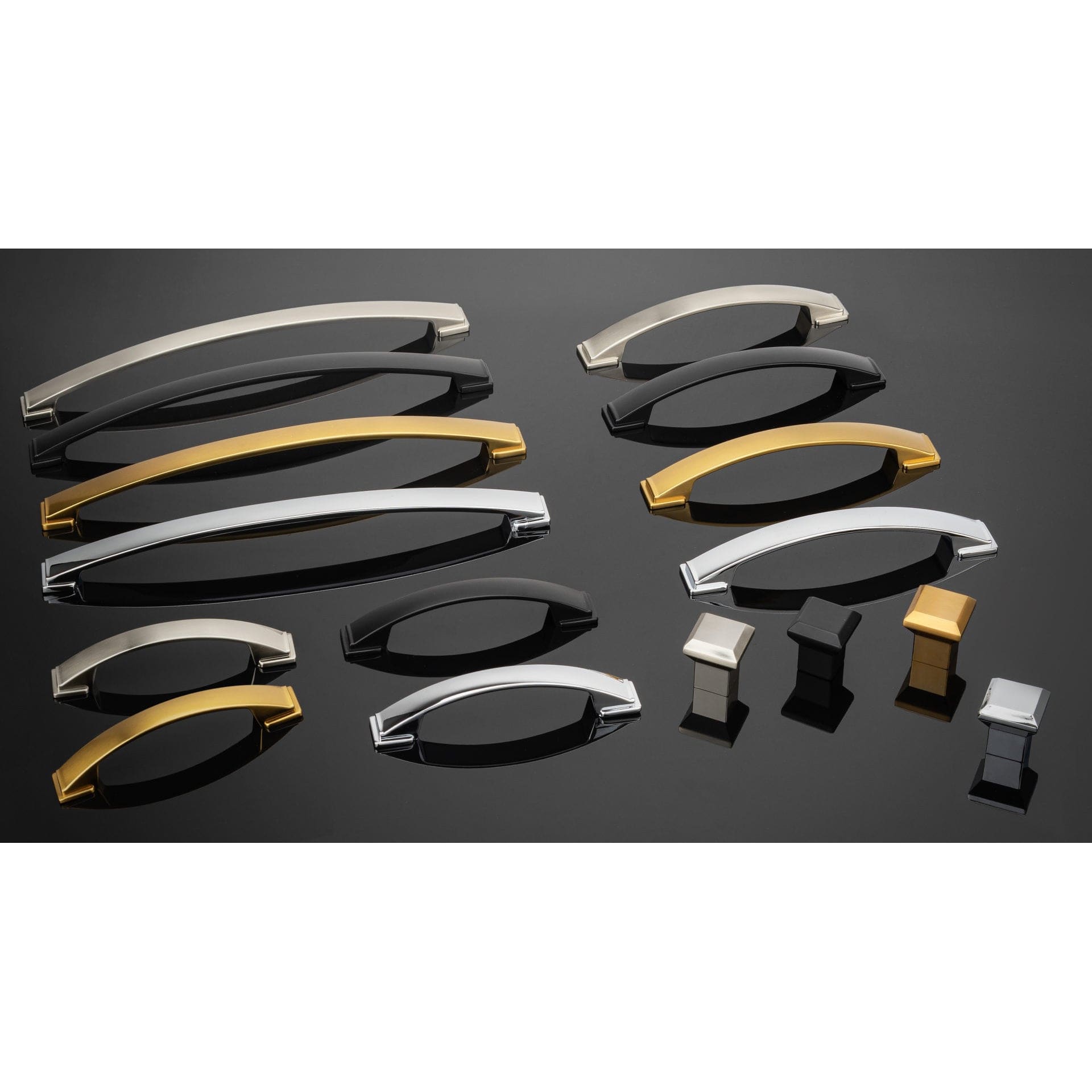 Contemporary Pull, 12-5/8" Center-to-Center, Chrome alt 0