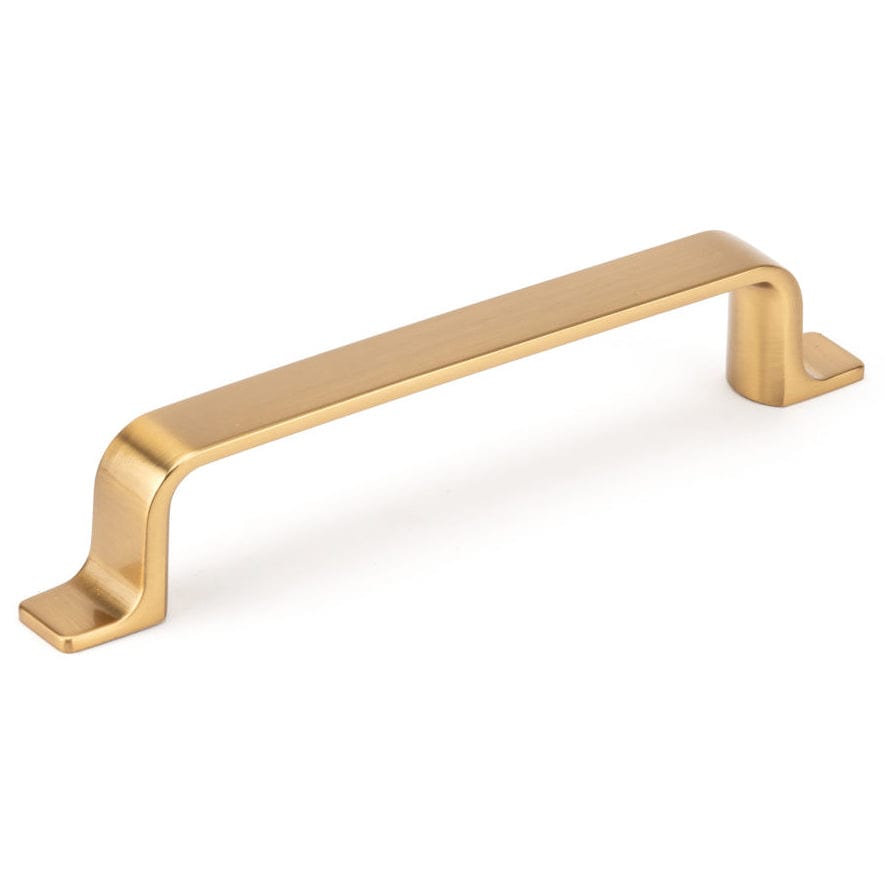 Contemporary Pull, 5-1/16" Center-to-Center, Aurum Brushed Gold alt 0