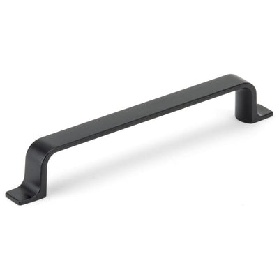 Contemporary Pull, 6-5/16" Center-to-Center, Matte Black alt 0