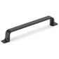 Contemporary Pull, 6-5/16" Center-to-Center, Matte Black alt 0