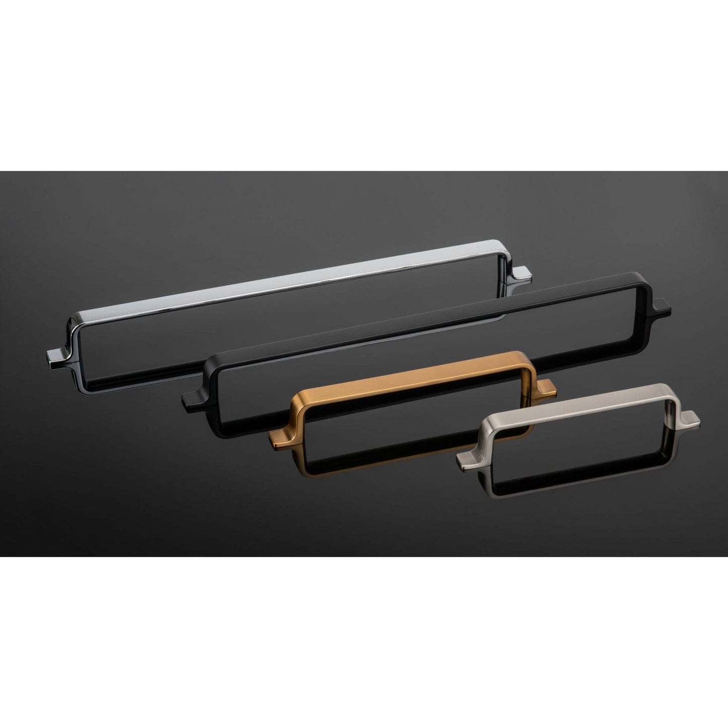 Contemporary Pull, 6-5/16" Center-to-Center, Matte Black alt 0