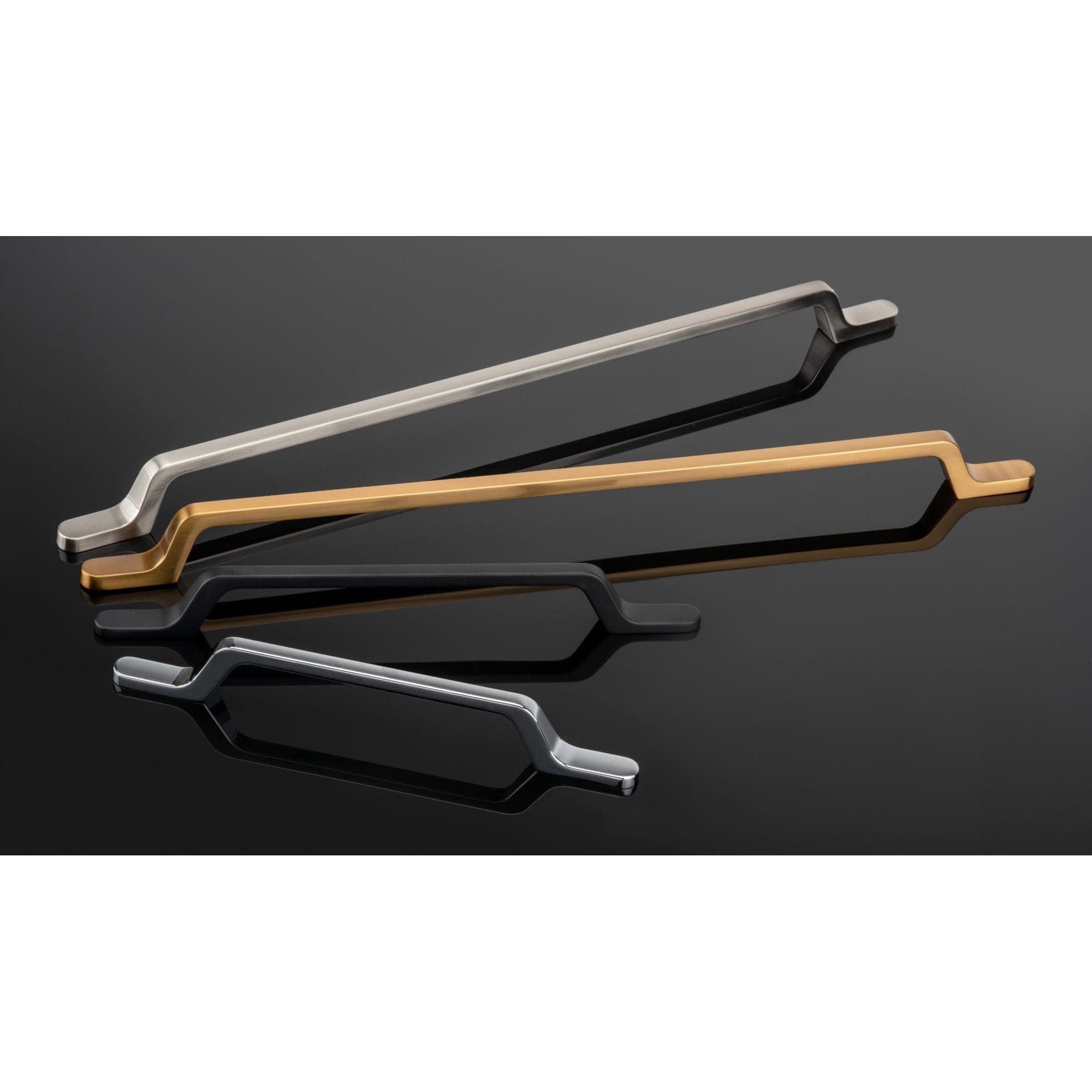 Contemporary Pull, 5-1/16" Center-to-Center, Brushed Nickel alt 0
