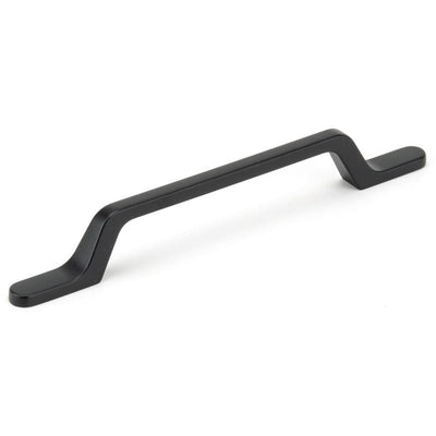 Contemporary Pull, 5-1/16" Center-to-Center, Matte Black alt 0