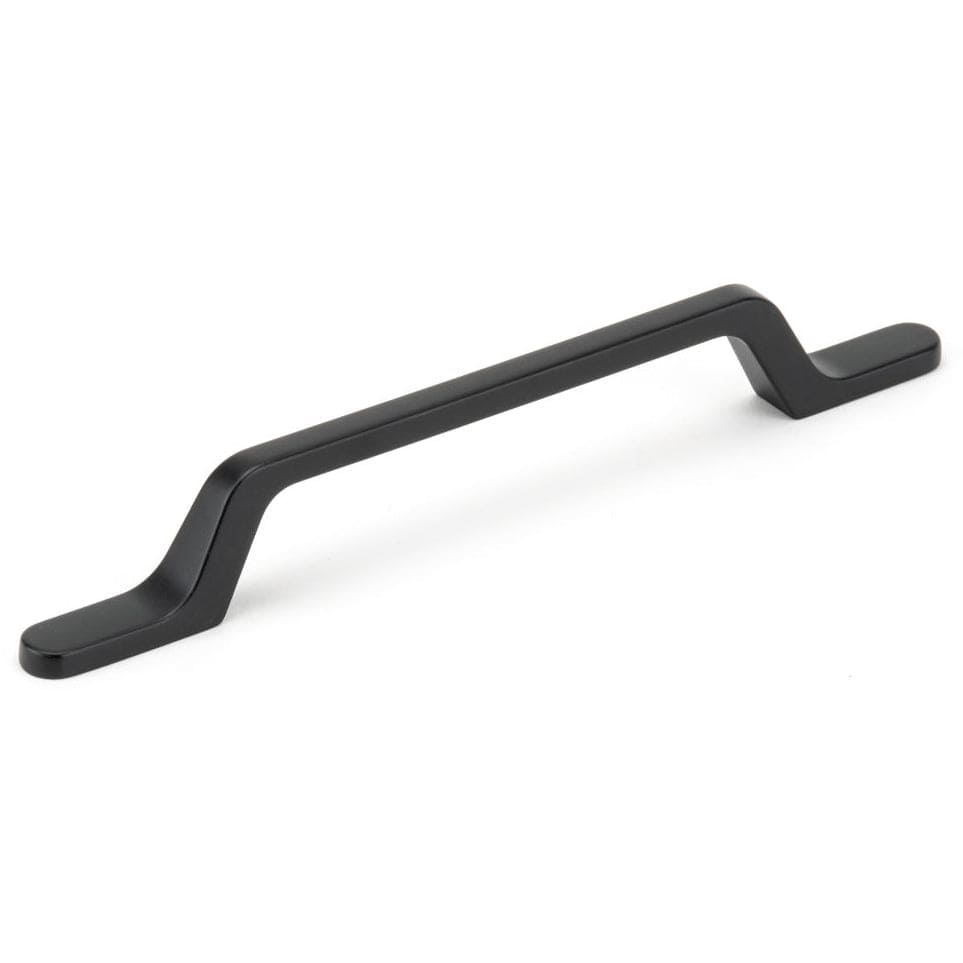 Contemporary Pull, 5-1/16" Center-to-Center, Matte Black alt 0