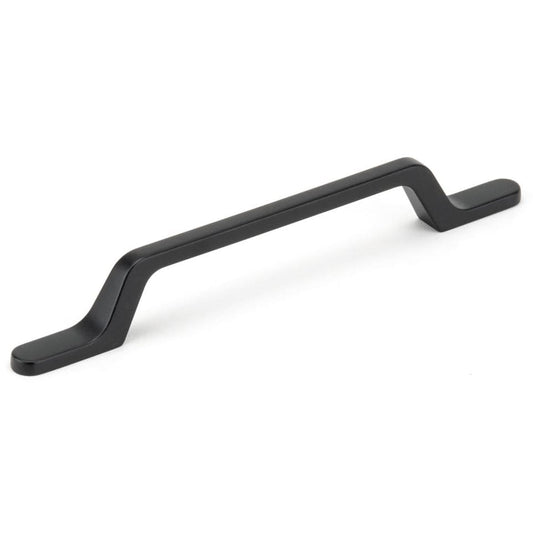 Contemporary Pull, 5-1/16" Center-to-Center, Matte Black alt 0