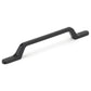 Contemporary Pull, 5-1/16" Center-to-Center, Matte Black alt 0