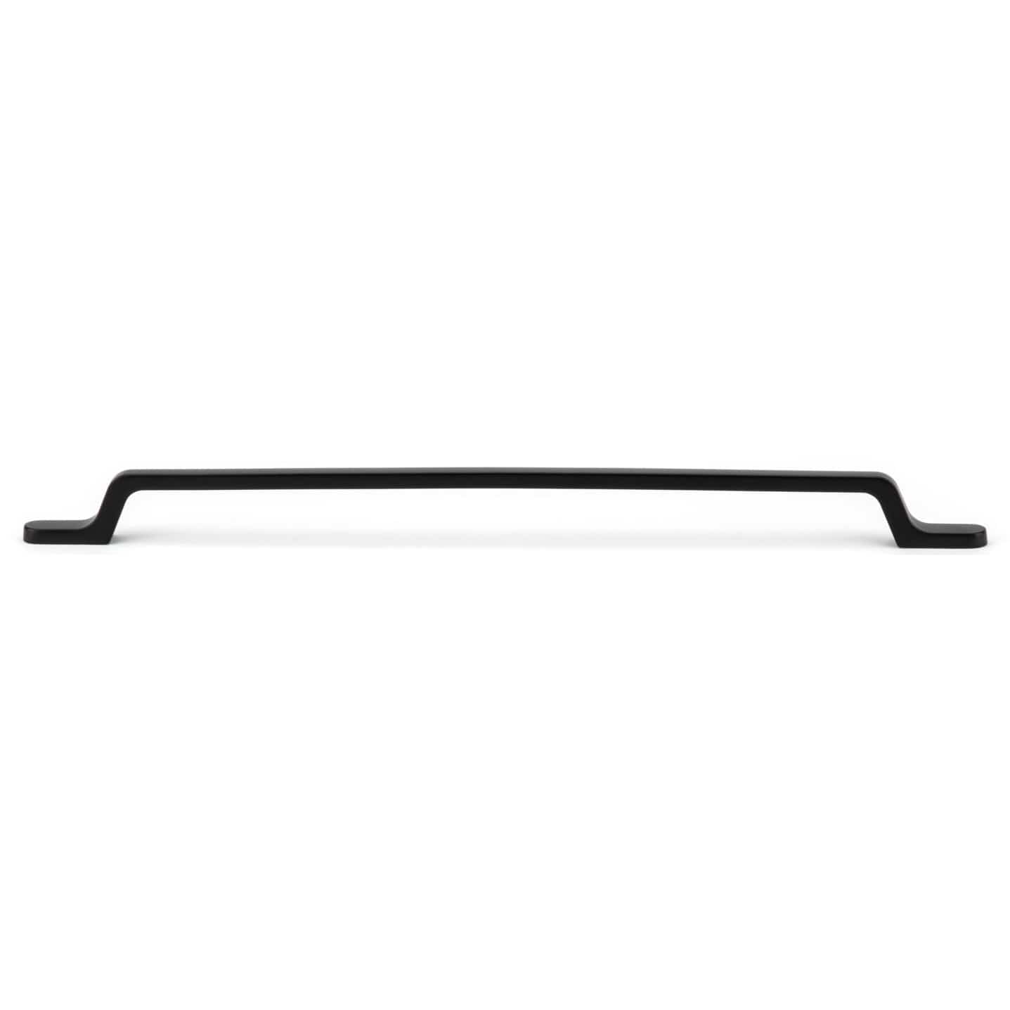 Contemporary Pull, 12-5/8" Center-to-Center, Matte Black alt 0