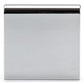 Contemporary Edge Pull, 1" Center-to-Center, Chrome alt 0