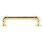 Eclectic Pull, 5-1/16" Center-to-Center, Brass alt 0