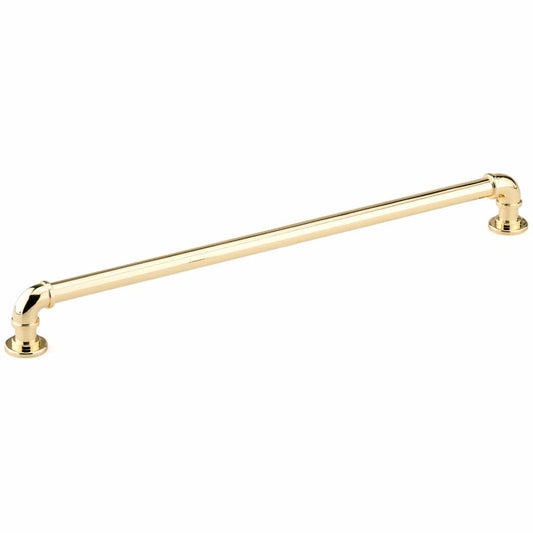 Eclectic Pull, 12-5/8" Center-to-Center, Brass alt 0