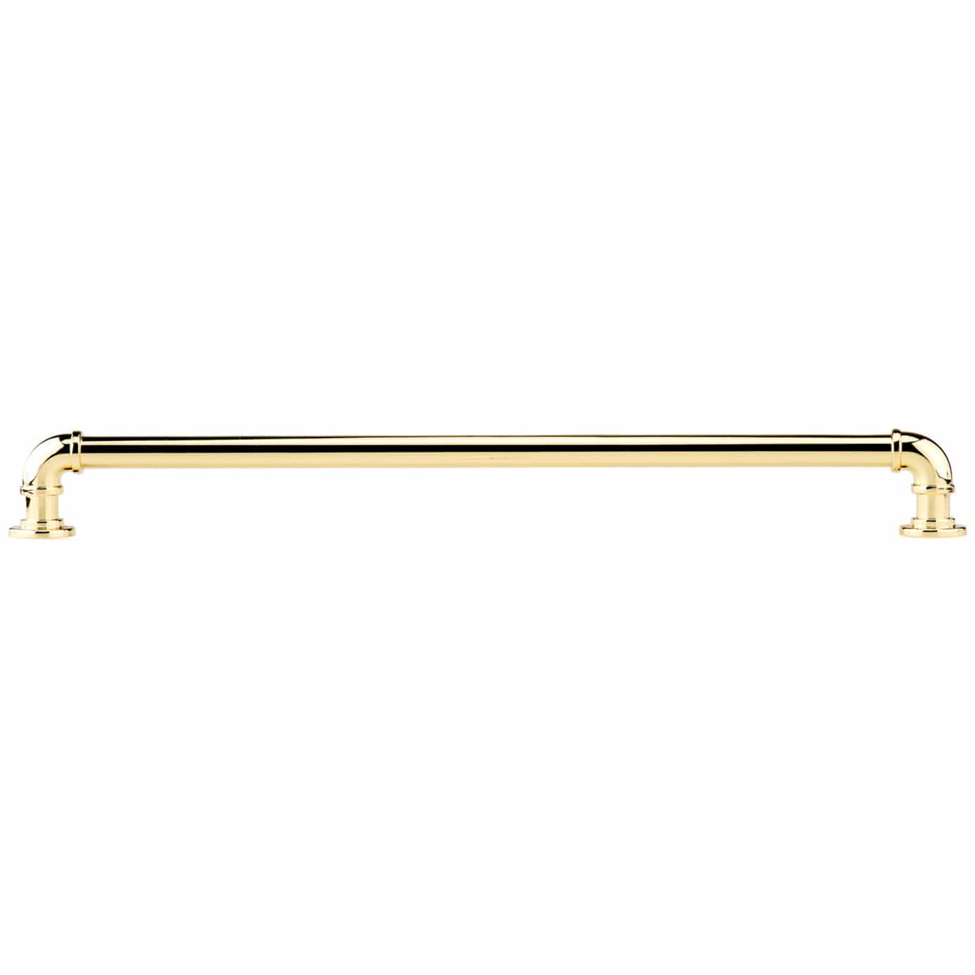 Eclectic Pull, 12-5/8" Center-to-Center, Brass alt 0