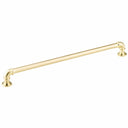 Eclectic Pull, 12-5/8" Center-to-Center, Satin Brass alt 0