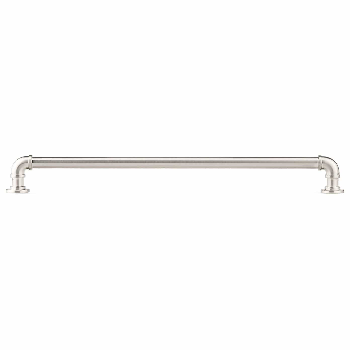 Eclectic Pull, 12-5/8" Center-to-Center, Brushed Nickel alt 0