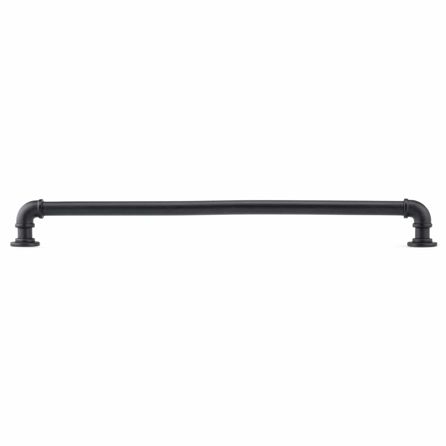Eclectic Pull, 12-5/8" Center-to-Center, Matte Black alt 0