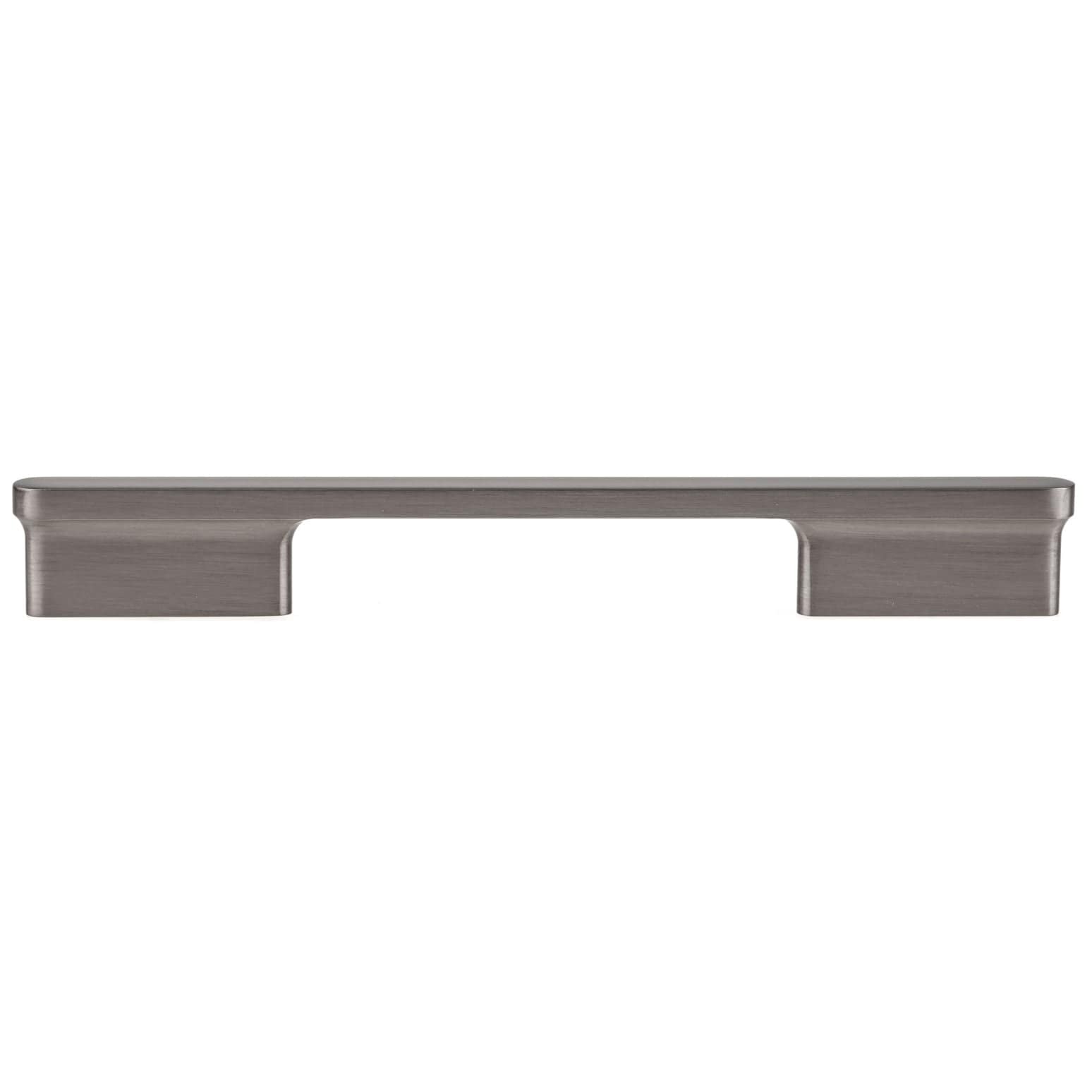 Contemporary Pull, 6-5/16" Center-to-Center, Brushed Black Nickel alt 0