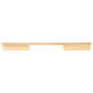 Contemporary Pull, 12-5/8" Center-to-Center, Brushed Gold alt 0