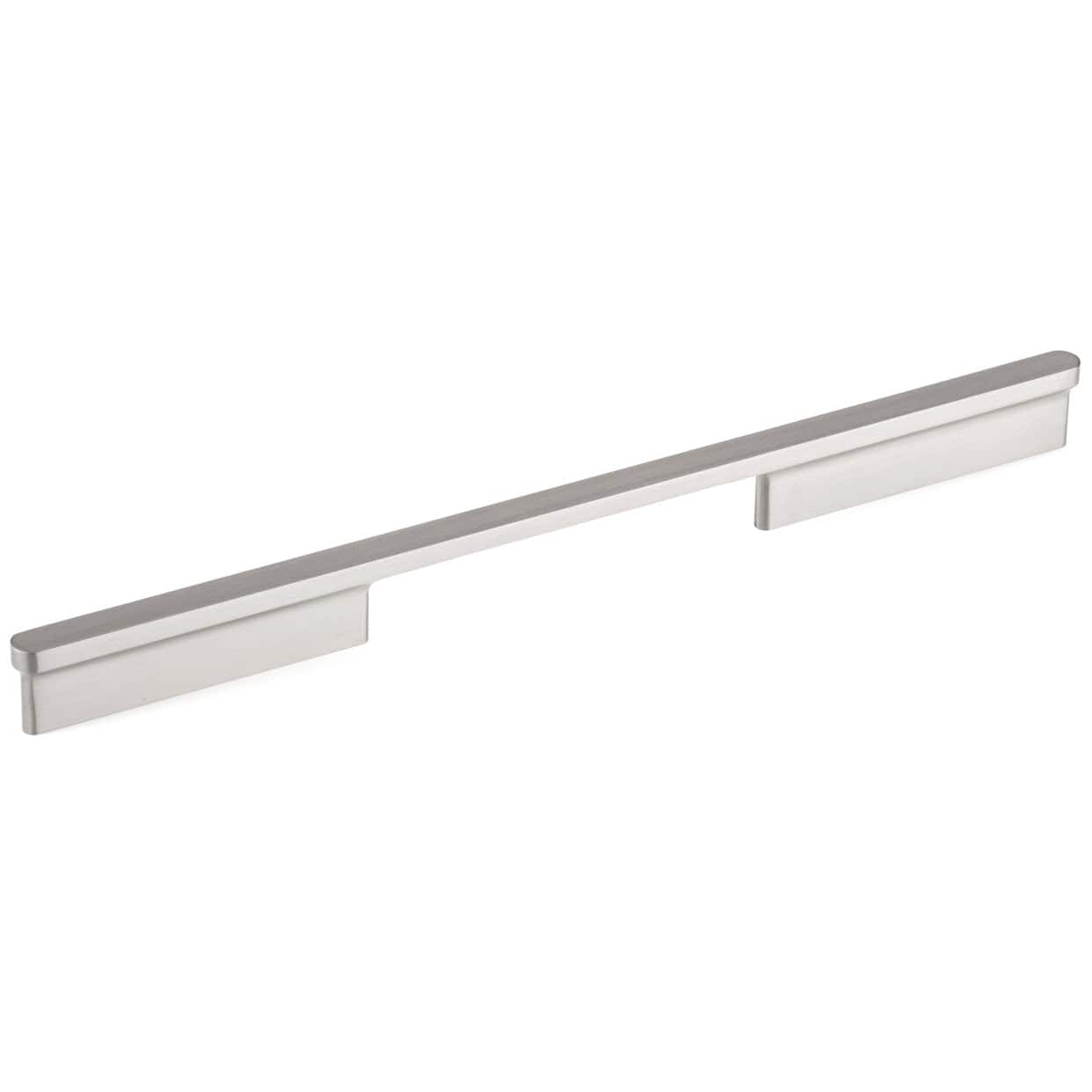 Contemporary Pull, 12-5/8" Center-to-Center, Brushed Nickel alt 0
