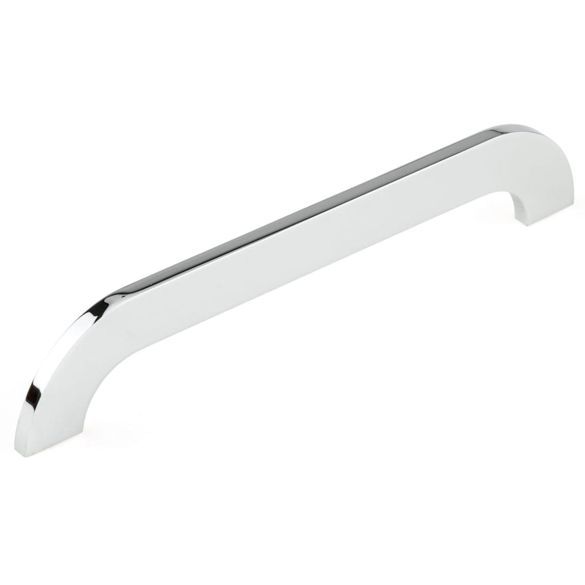 Contemporary Pull, 7-9/16" Center-to-Center, Chrome alt 0