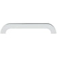 Contemporary Pull, 7-9/16" Center-to-Center, Chrome alt 0