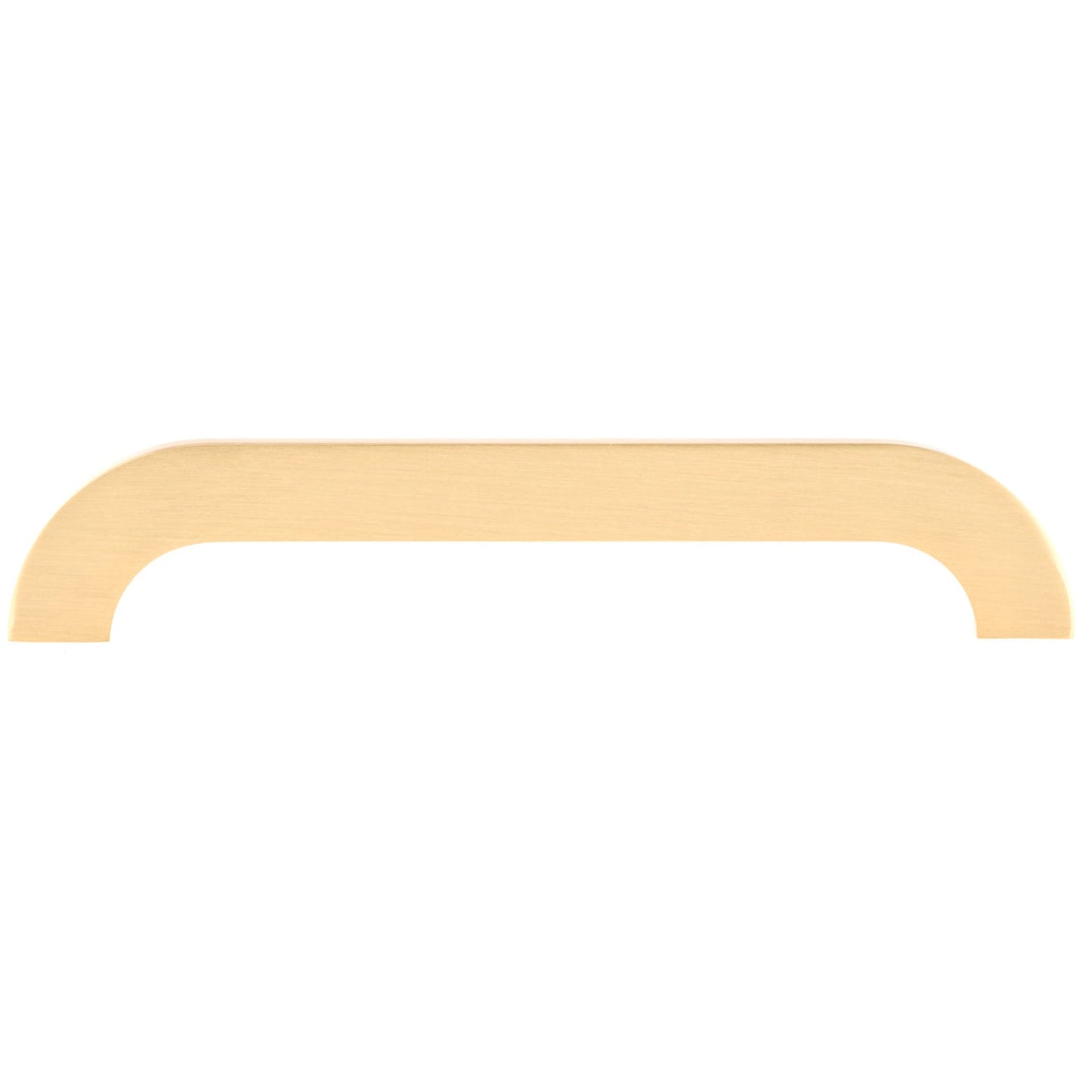 Contemporary Pull, 7-9/16" Center-to-Center, Brushed Gold alt 0