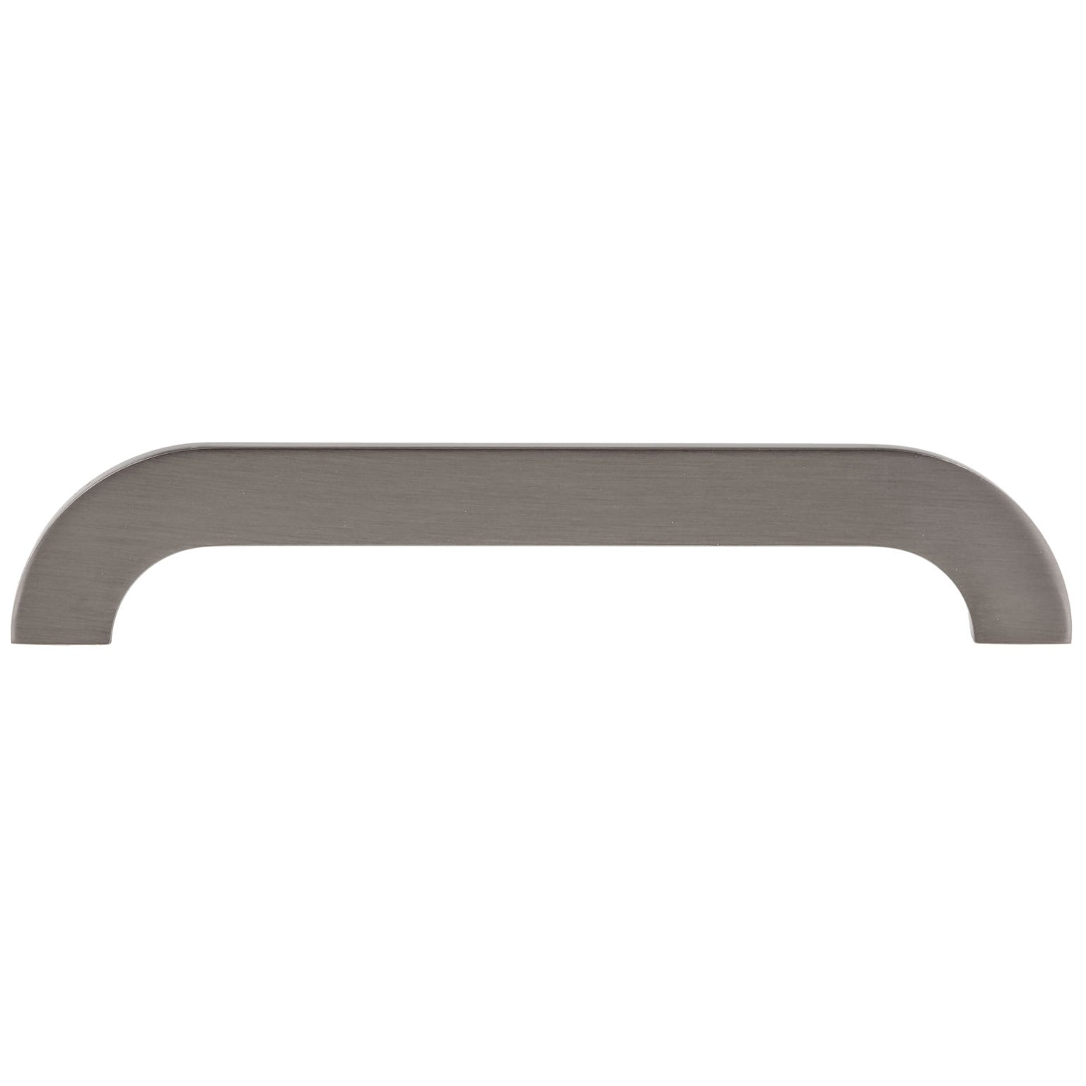 Contemporary Pull, 7-9/16" Center-to-Center, Brushed Black Nickel alt 0