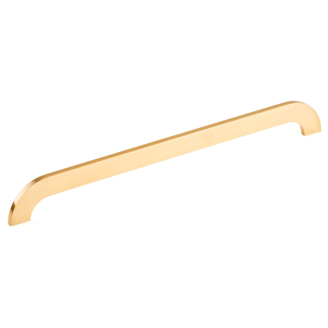 Contemporary Pull, 12-5/8" Center-to-Center, Brushed Gold alt 0