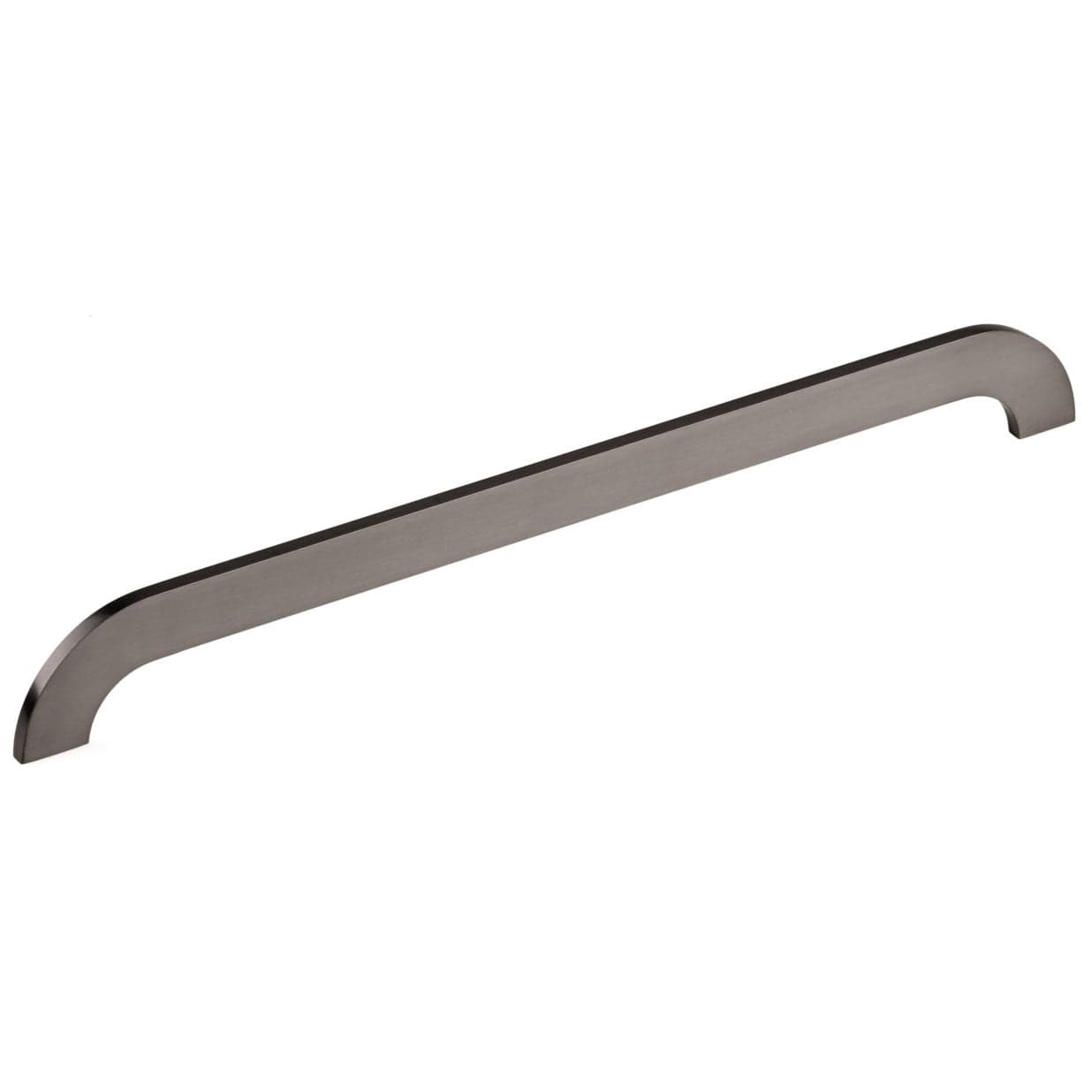 Contemporary Pull, 12-5/8" Center-to-Center, Brushed Black Nickel alt 0