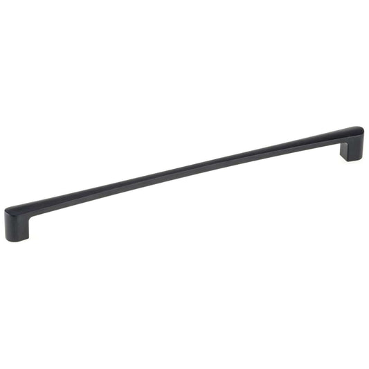 Contemporary Pull, 12-5/8" Center-to-Center, Matte Black alt 0