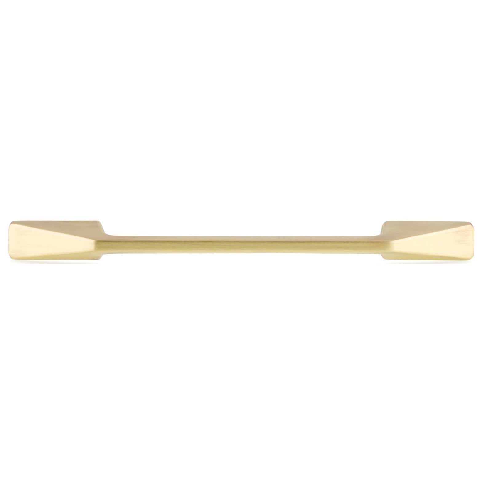 Contemporary Pull, 6-5/16" Center-to-Center, Satin Brass alt 0