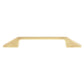 Contemporary Pull, 6-5/16" Center-to-Center, Satin Brass alt 0