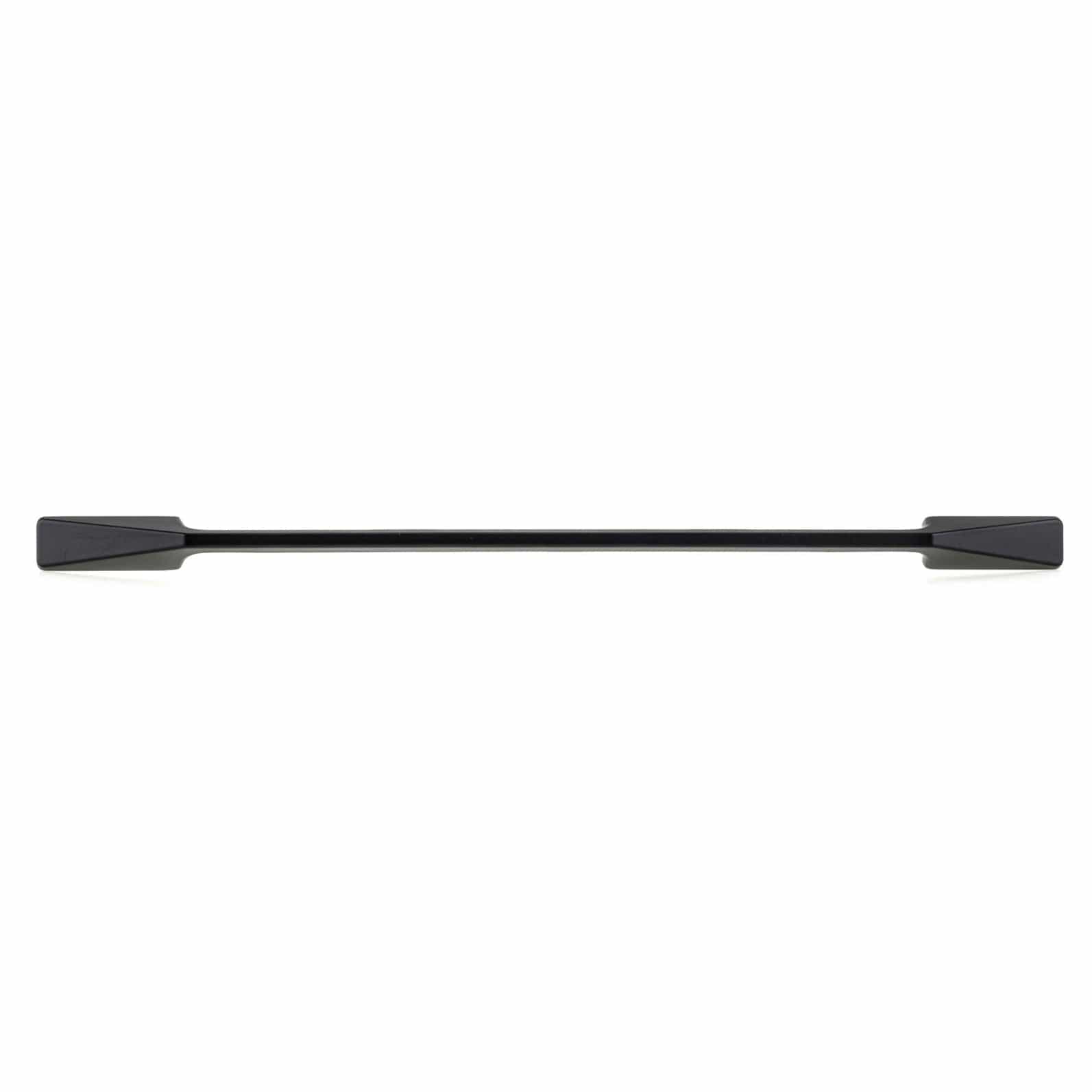 Contemporary Pull, 12-5/8" Center-to-Center, Matte Black alt 0