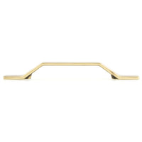 Contemporary Pull, 5-1/16" Center-to-Center, Satin Brass alt 0